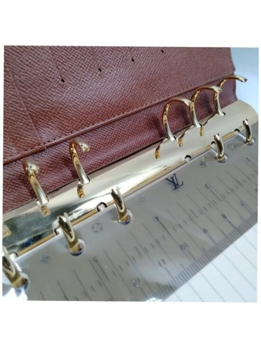 Authentic Louis Vuitton Monogram Agenda MM Diary Planner Cover